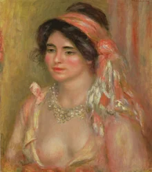 Gabrielle en coiffe algérienne, 1911
